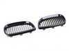 ES#2739706 - BM01-9201-BK - Blackout Grille Set - Gloss Black - (NO LONGER AVAILABLE) - Add style and individuality to your BMW in minutes! - ECS - 