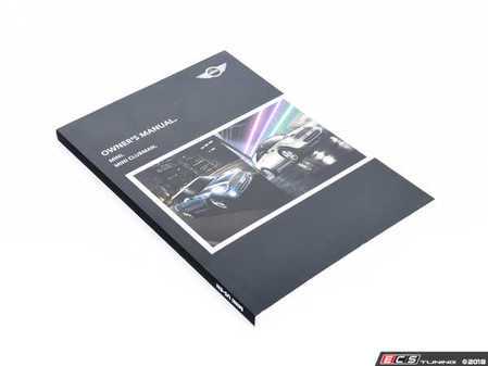 ES#2641954 - 01402918951 - Owners Manual MINI Cooper  - For the glove box - Genuine MINI - MINI