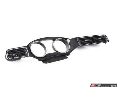 ES#2774568 - 5C7857059GTAI - Dash Instrument Cluster Trim - Black  - replacement dash trim with vents - Genuine Volkswagen Audi - Volkswagen