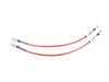 ES#3523470 - 024660ECS01 - Exact-Fit Stainless Steel Brake Lines - Front - DOT Compliant kit to improve pedal feel in your vehicle. - ECS - Volkswagen