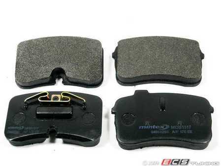 ES#1831 - MDB1517D - Front Red Box Brake Pad Set - Restore the stopping power of your vehicle - Mintex - Audi