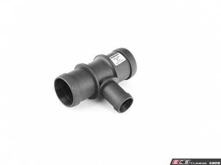 ES#3189489 - 627-006 - Coolant T Connector - Connects to the lower radiator hose - Dorman - Audi Volkswagen