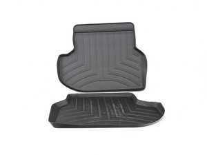 ES#2837659 - 443133 - F10 Rear FloorLiner DigitalFit - Black - Laser measured for perfect fitment and ultimate protection against moisture and debris - WeatherTech - BMW