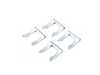 ES#2008 - G60BLK - Exact-Fit Stainless Steel Brake Line Kit - This is a 6 line kit, (front, mid & rears) - ECS - Volkswagen
