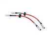 ES#2008 - G60BLK - Exact-Fit Stainless Steel Brake Line Kit - This is a 6 line kit, (front, mid & rears) - ECS - Volkswagen