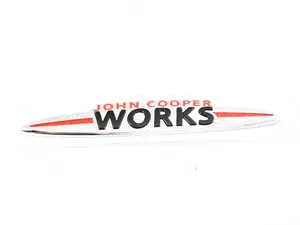 JCW Trunk Lid Badge