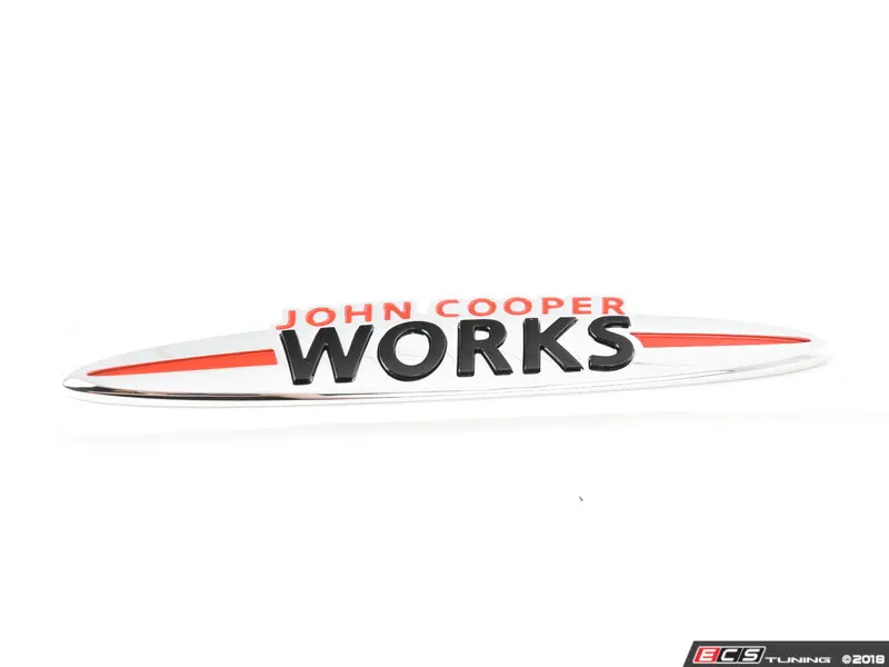 Genuine MINI - 51147476376 - JCW Trunk Lid Badge (51-14-7
