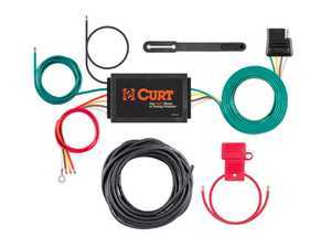 ES#3484878 - 59190 - 3-to-2-Wire Powered Taillight Converter - Converts 3-wire vehicle electrical system to standard 2-wire trailer wiring - Curt Trailers - Audi Volkswagen MINI Porsche