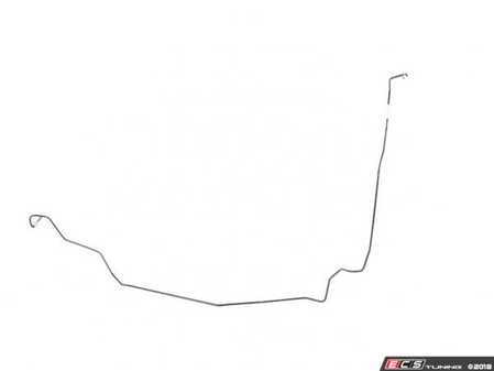 ES#2217483 - 34326853586 - Front Pre-Formed Brake Line - Right - Runs from the ABS pump to the right front suspension - Genuine BMW - BMW