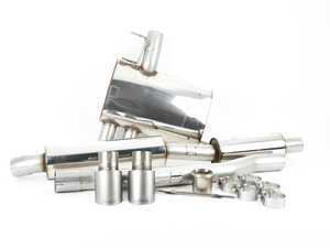 ES#3477808 - SSXM425 - Cat-Back Exhaust System - Resonated Dual GT90 - 2.75" stainless steel with Dual GT90 Titanium Tips - Milltek Sport - MINI