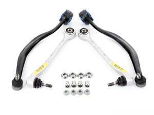 ES#3508395 - 022012tms15 - Turner Motorsport Front Monoball Bearing Kit - Pre-Installed - Featuring the Turner thrust arm and control arm monoballs pre-pressed into Lemforder control arms! - Turner Motorsport - BMW