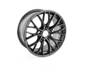 ES#2781343 - 36116865157 - 18" Double Spoke Style 405 Matte Black Wheel - Priced Each - 18x8 ET 34 72.6 CB - Genuine BMW - BMW