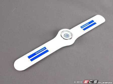 ES#2063688 - 17697 - Slap Watch - White - (NO LONGER AVAILABLE) - Helps everything to be on time!! - DriverGear - 