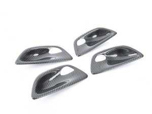 ES#3437735 - 024943ECS023 - Carbon fiber Interior Door Handle Trim Set - A simple way to enhance your vehicles door panels. - ECS - BMW
