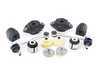 ES#2826293 - 33526768544RKT2 - Rear Suspension Refresh Kit - Level 1 - Rear shock mounts, trailing arm bushings, end links, and sway bar bushings for a partial rear suspension rebuild - with high quality aftermarket components - Assembled By ECS - BMW
