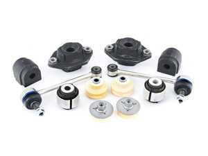 ES#2826293 - 33526768544RKT2 - Rear Suspension Refresh Kit - Level 1 - Rear shock mounts, trailing arm bushings, end links, and sway bar bushings for a partial rear suspension rebuild - with high quality aftermarket components - Assembled By ECS - BMW