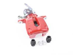 ES#3247554 - 1K0615424P -  Rear Brake Caliper - Right - Does not include hardware, painted in red - TRW - Volkswagen