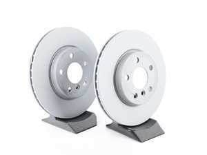 ES#4067097 - 34116866297KT2 - Front & Rear Brake Service Kit - Featuring ECS V5 coated rotors and ECS DD23 "Daily Driver" ceramic pads. - Assembled By ECS - MINI