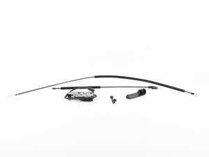 ES#2597761 - 5K1823509 - ECS Hood Release Kit - Anthracite - From the handle to the latch, get that hood open. - Genuine Volkswagen Audi - Volkswagen