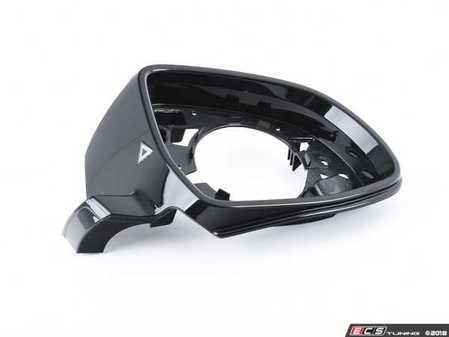 ES#2922038 - 51167327914 - Rear view mirror support ring - right  - Gloss black - Genuine BMW - BMW
