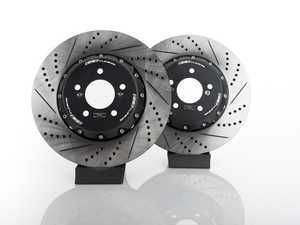 ES#3183514 - 004383ecs02aKT1 - 2-Piece Rear Brake Rotors - Pair (370x24) - Direct bolt-on replacement - 2-piece semi-floating rotors! - ECS - BMW