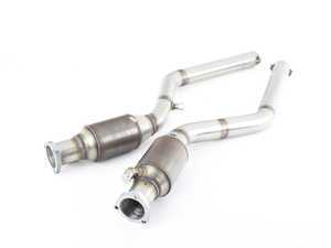 ES#3033381 - 044902 - Supersprint Stepped Section 1 w/ Metallic Sport Cats - 63.5mm to 60mm - Increase performance with emissions in mind - Supersprint - BMW