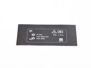 LABEL, COOLANT