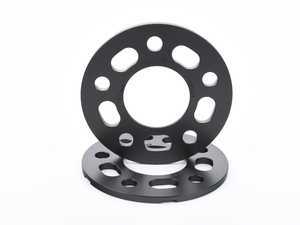ES#3476425 - 021460TMS02-06 - 7.5mm Wheel Spacers - Black (Pair) - Lightweight wheel spacers with a machined tab for easy removal - Turner Motorsport - Audi BMW Mercedes Benz MINI Porsche