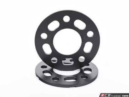 ES#3476425 - 021460TMS02-06 - 7.5mm Wheel Spacers - Black (Pair) - Lightweight wheel spacers with a machined tab for easy removal - Turner Motorsport - Audi BMW Mercedes Benz MINI Porsche