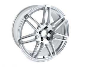 ES#2600448 - 4G0601025BR - 19" Double 7-Spoke Wheel - Priced Each - 19"x8.5" ET45 5x112 Silver - Genuine Volkswagen Audi - Audi