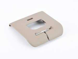 ES#185857 - 72112258424 - Parchment Seat Belt Covering - Rear - Covers the top of the seat belt mounting point above the rear seats. - Genuine BMW - BMW