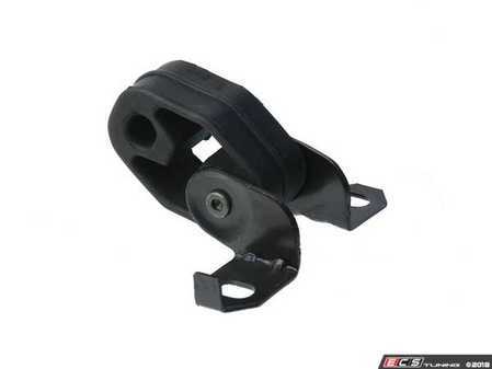 ES#3536139 - 1J0253144Q - Exhaust Hanger - Front Position - Rubber hanger for rear muffler, comes with bracket - URO - Audi Volkswagen