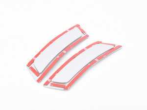 ES#3420912 - BM-0996-354 - Painted Front Bumper Reflectors - Titanium Silver Metallic - Clean up your front bumper with paint matched reflectors - AUTOTECKNIC - BMW
