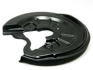 ES#12183 - 1K0615612P - Rear Dust Shield - Right - Mounted behind the rear brake rotor - Genuine Volkswagen Audi - Audi Volkswagen