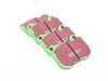 ES#520015 - DP2345 - GreenStuff Performance Brake Pad Set - Mild upgrade pad, great for an afternoon of sporty driving - EBC - Porsche