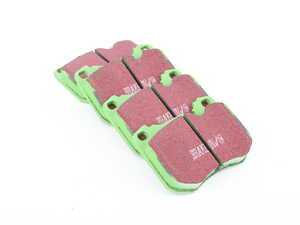 ES#520015 - DP2345 - GreenStuff Performance Brake Pad Set - Mild upgrade pad, great for an afternoon of sporty driving - EBC - Porsche