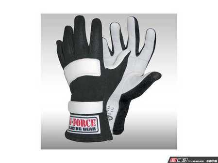 ES#3536404 - GF4101BK -  G5 Gloves - Black - Get a grip with proper driving gloves and keep lap times from slipping through your fingers. - G-Force - Audi BMW Volkswagen Mercedes Benz MINI Porsche