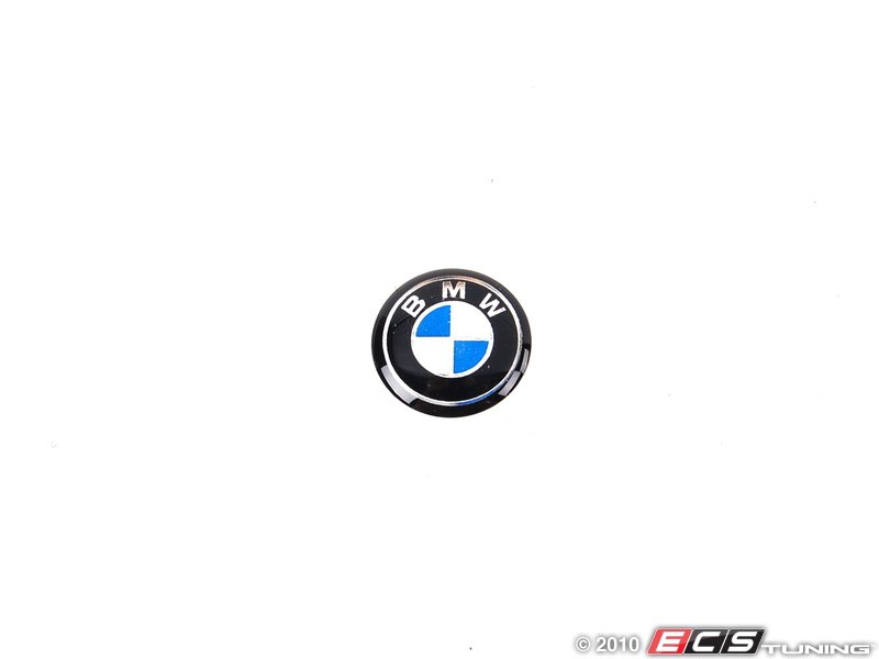 Genuine BMW 66122155753 Replacement Key Fob Roundel Emblem 11mm