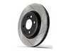 ES#3241321 - 126.34066sKT - Slotted Brake Rotors - Rear - This design removes performance robbing outgas and material dust caused by braking - StopTech - MINI