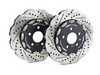 ES#4056678 - 023940ecs02ktKT - Front & Rear 2-Piece Scalloped Brake Rotor Kit - No Pads - Direct bolt-on upgrade to Tru-Float scalloped style rotors. Up to 20% less weight! - ECS - Audi