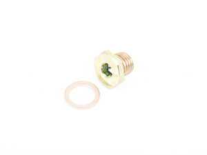 ES#3514433 -  11131742994KT -  Oil Drain Plug - Includes Sealing Washer - 12 mm x 1.5 - Genuine BMW - BMW