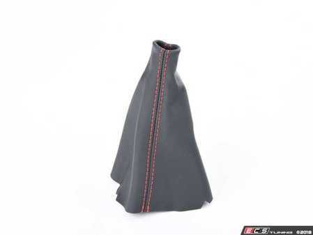 ES#3048221 - 5234-5G-502 - BFI Manual Leather Shift Boot - Red Stitching - Compliment your BFI shift knob with a custom shift boot made from the finest materials available - Black Forest Industries - Volkswagen