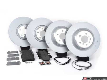 ES#3478030 - 341167890KT - Front And Rear Brake Service Kit - Featuring Genuine BMW rotors with Brembo pads - Assembled By ECS - BMW
