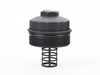 ES#3190183 - 917-065 - Oil Filter Housing Cap - Plastic cap that screws on and holds the oil filter, drain plug included - Dorman - Audi Volkswagen Porsche