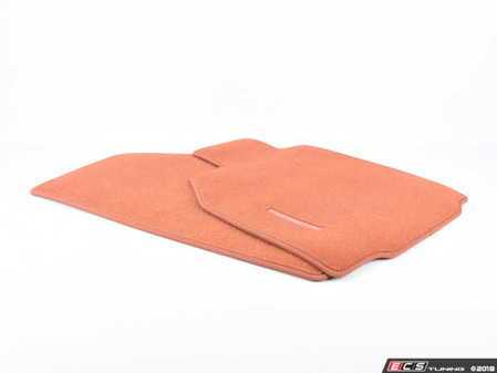 ES#3318844 - 98704480108M23 - Set Of Floor Mats - Terracotta - Priced Each - Beautiful OEM Terracotta floor mat set - Genuine Porsche - Porsche