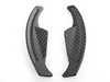 ES#3521349 - 020638ECS01 -  Carbon Fiber Paddle Shifters - Maintain steering control while changing gears with our oversized carbon fiber paddle shifters - ECS - Volkswagen