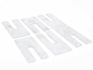 ES#2747593 - 10512 - AL SHIMS 3X6 X 1Deg(6) - SPC - 