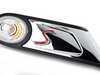 ES#2139016 - 63137268882 - Side Turn Signal & Grille "S" - White - Right Post LCI  - Chrome insert with red S on side and surround, has clear lens - Genuine MINI - MINI