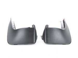 ES#3651476 - 82162467102 - Rear Factory Mud Flaps / Splash Guards Contoured - Priced As Set - Defeat rocks and mud from side of your MINI - Genuine MINI - MINI
