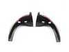 ES#3651476 - 82162467102 - Rear Factory Mud Flaps / Splash Guards Contoured - Priced As Set - Defeat rocks and mud from side of your MINI - Genuine MINI - MINI
